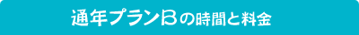 通年プランB利用の時間と料金
